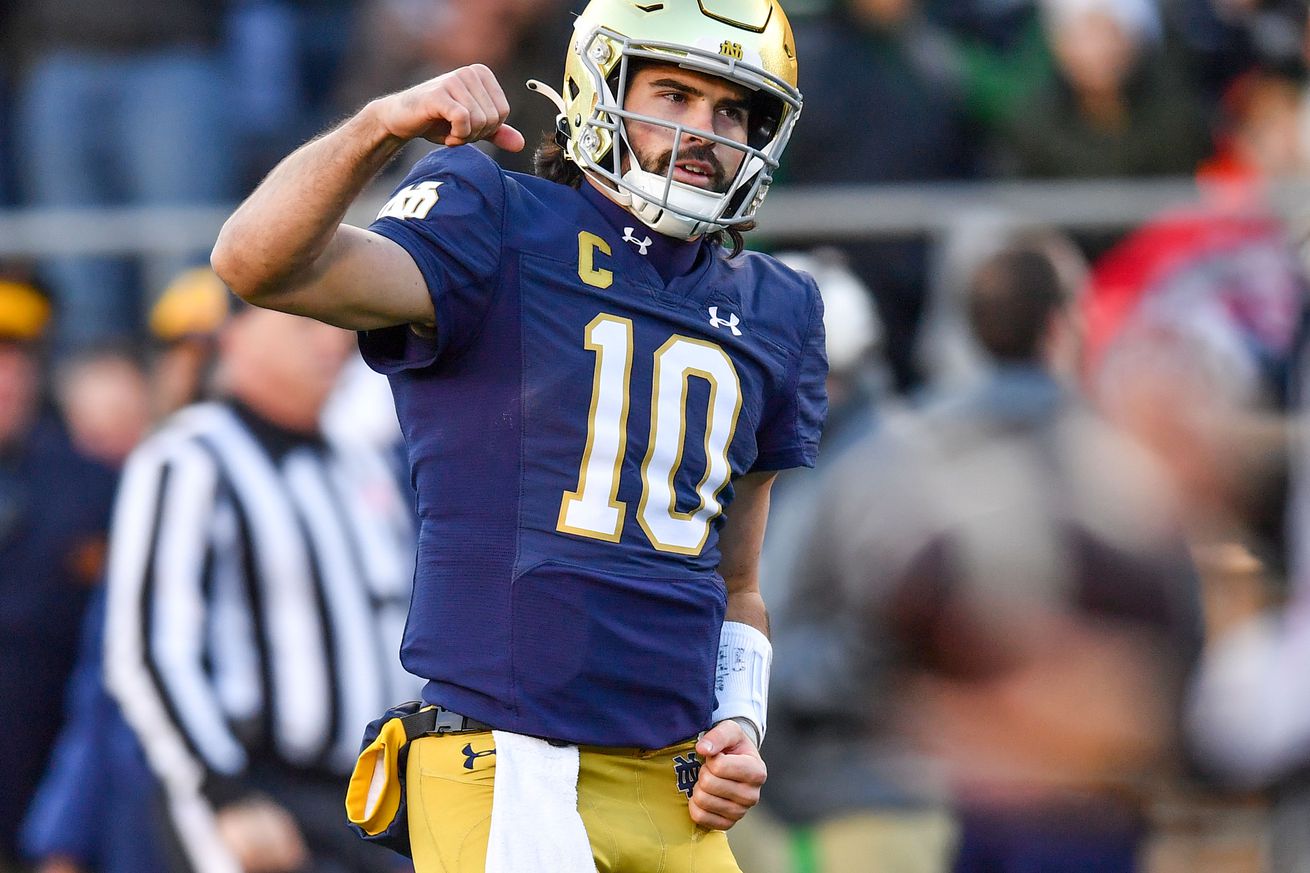 2024 Senior Bowl Player Profile Notre Dame QB Sam Hartman New