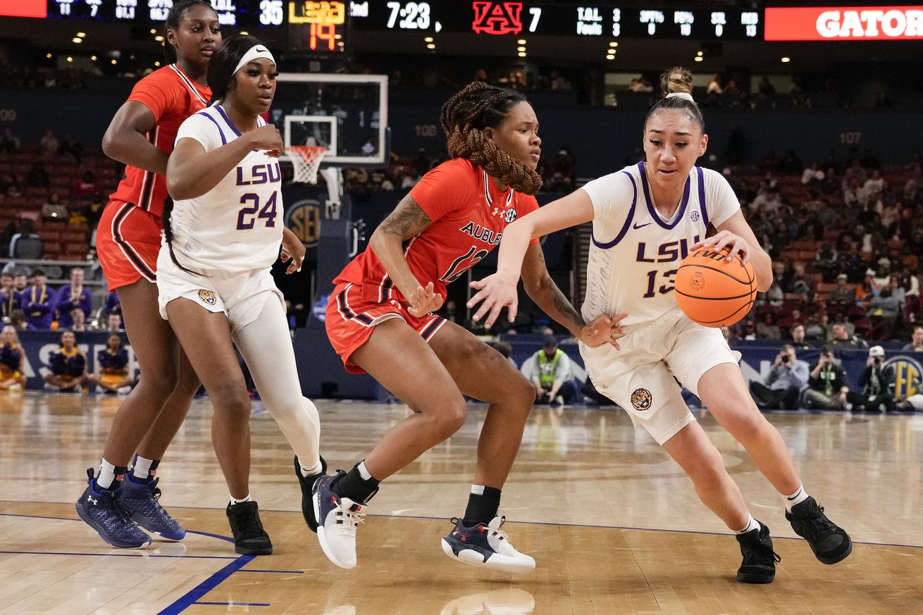 NCAA Womens Basketball: SEC Conference Tournament Quarterfinal - LSU vs Auburn