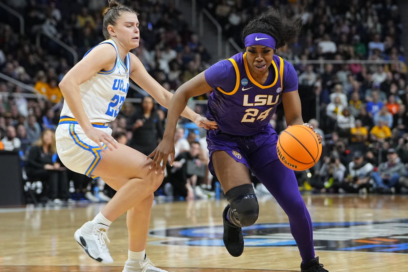 NCAA Womens Basketball: NCAA Tournament Albany Regional-LSU vs UCLA