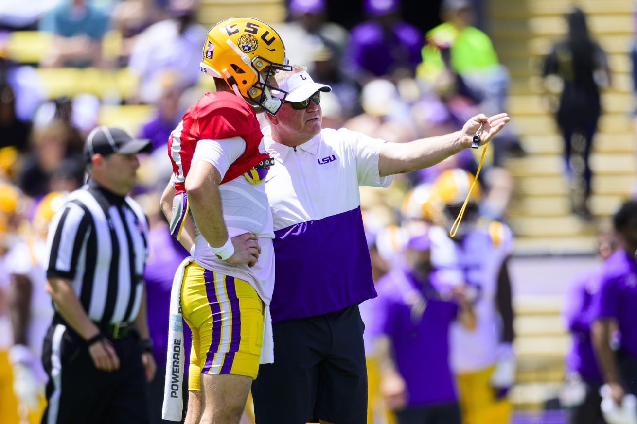 LSU National L Club Spring Game