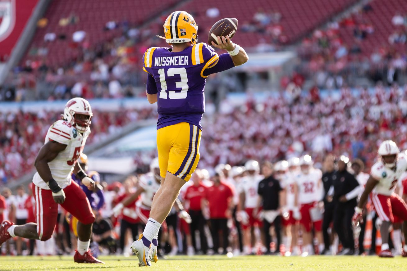 NCAA Football: ReliaQuest Bowl-Wisconsin at Louisiana State