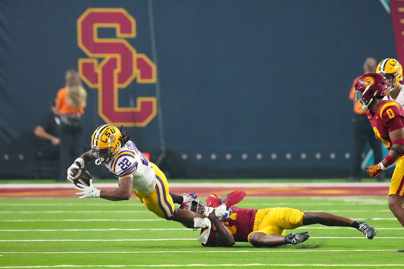 NCAA Football: Vegas Kickoff Classic-Southern California at Louisiana State