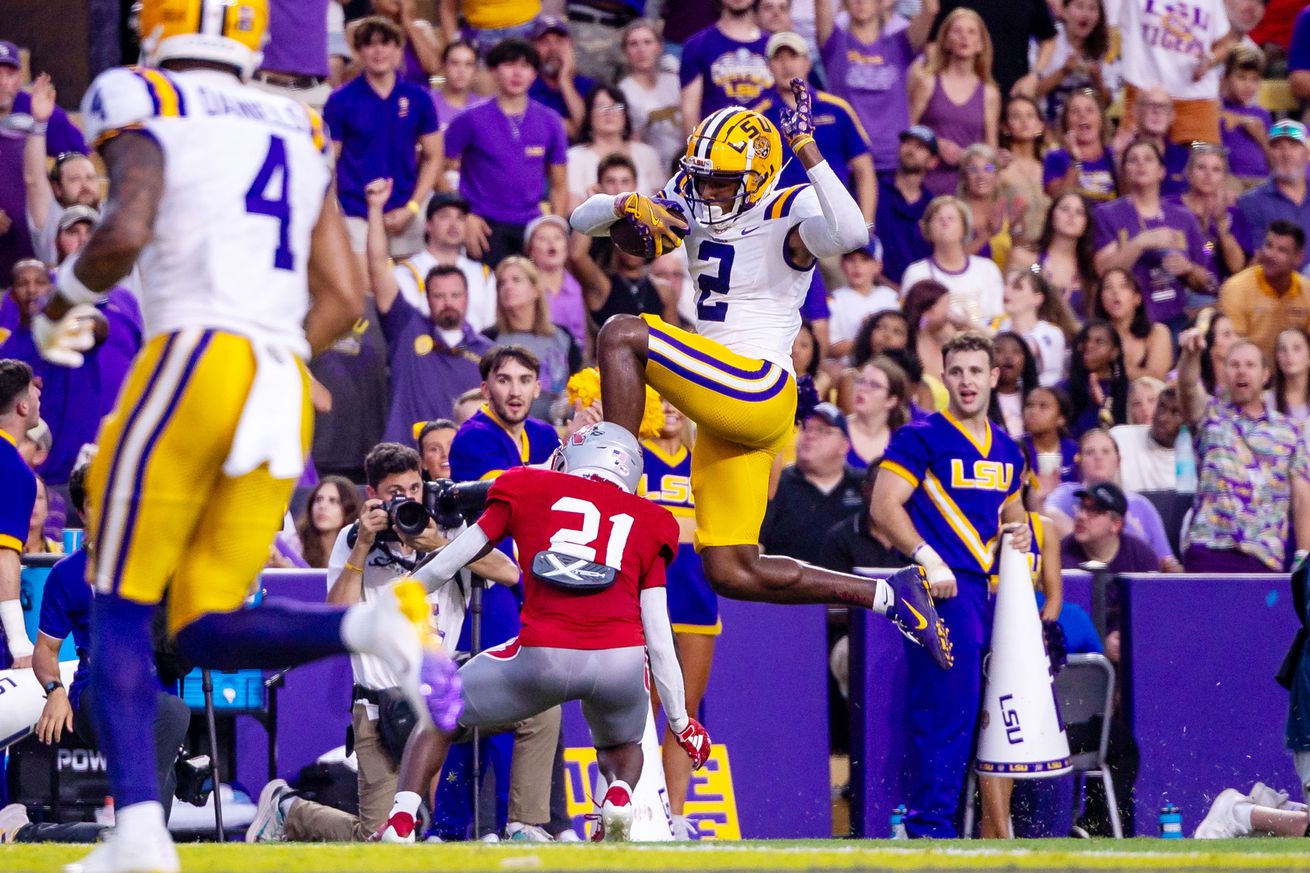 NCAA Football: Nicholls State at Louisiana State