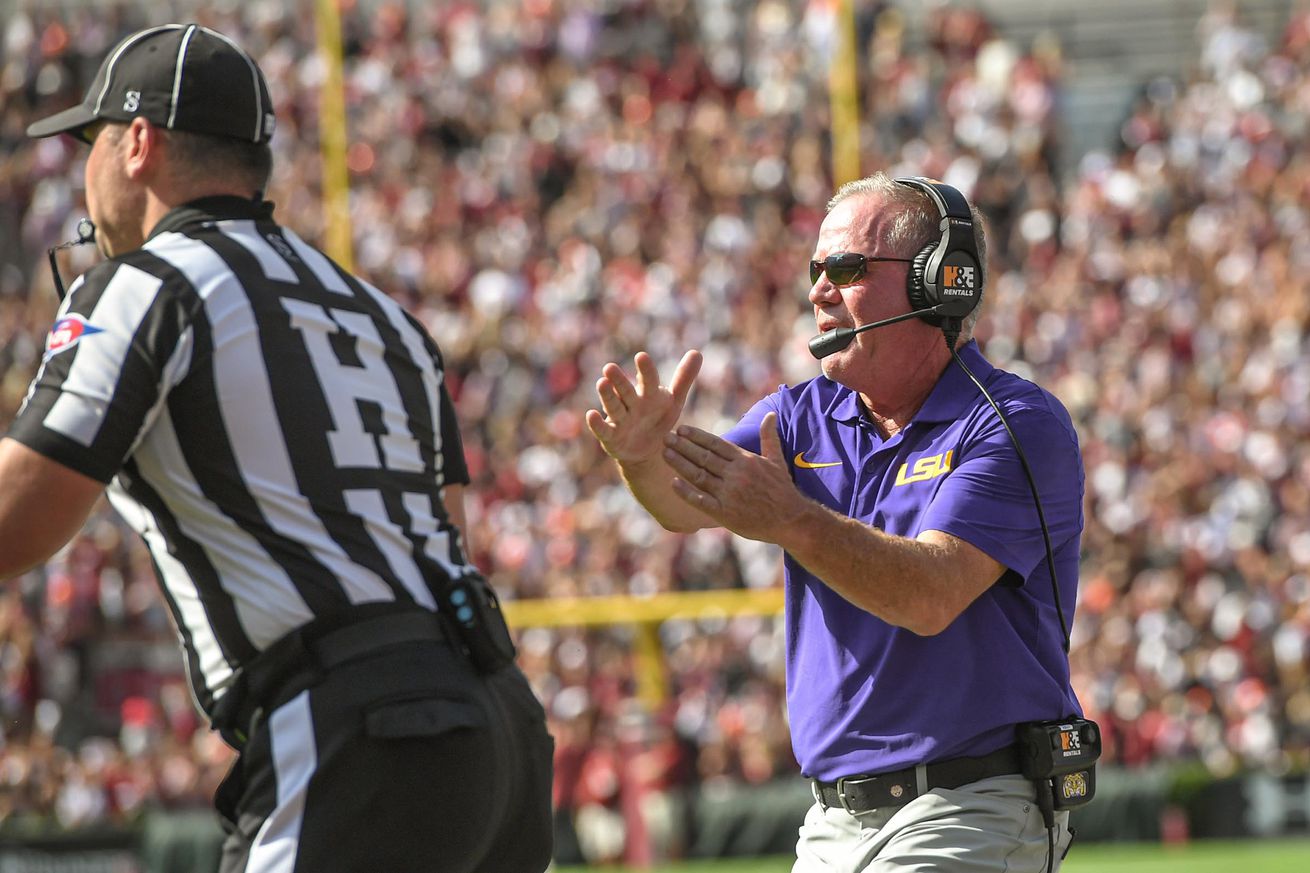 NCAA Football: Louisiana State at South Carolina