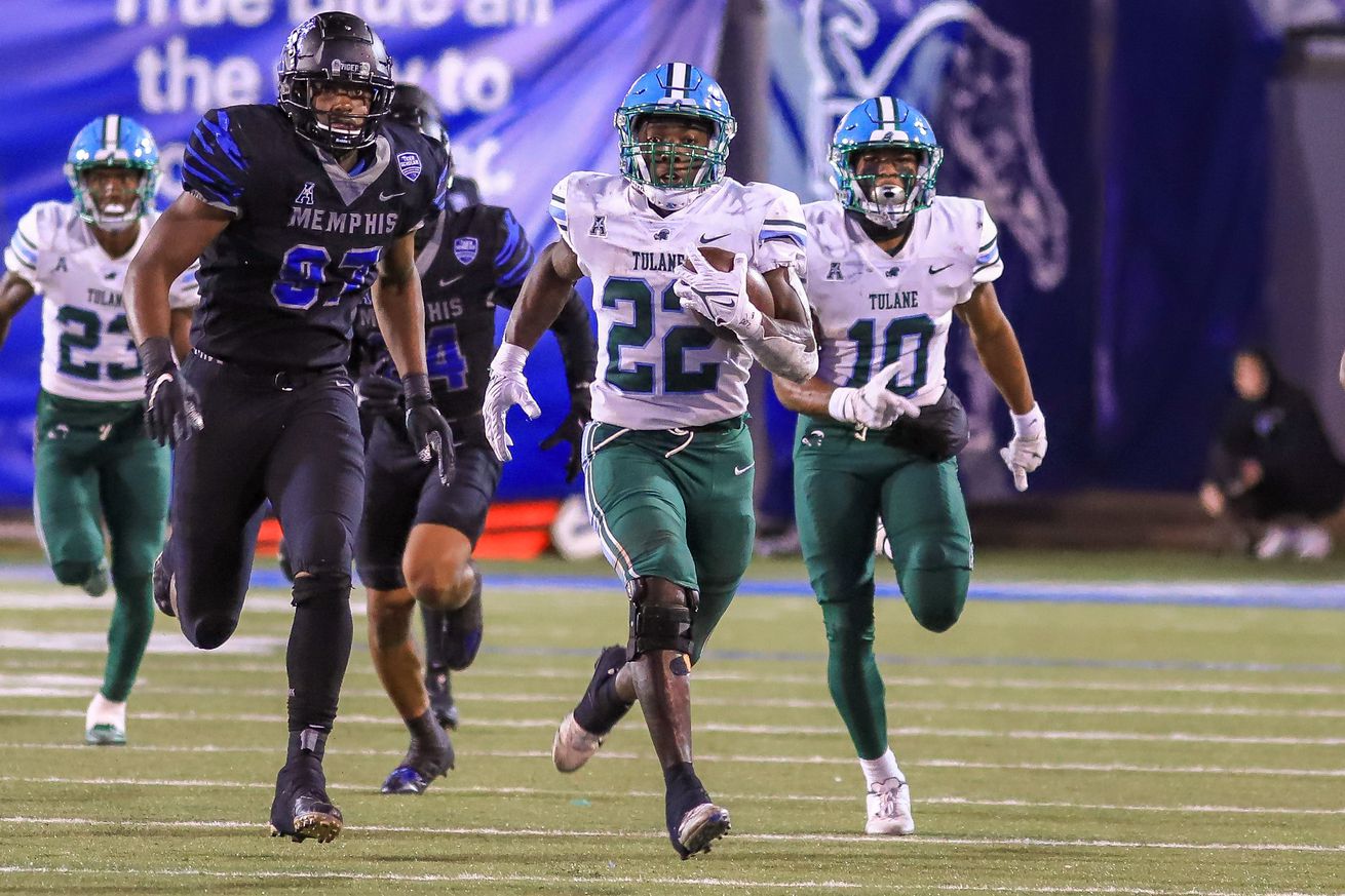 COLLEGE FOOTBALL: NOV 27 Tulane at Memphis