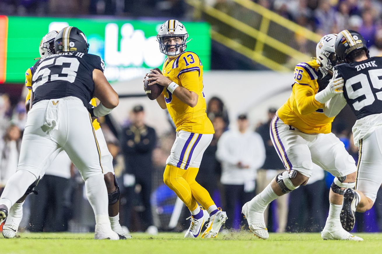 COLLEGE FOOTBALL: NOV 23 Vanderbilt at LSU