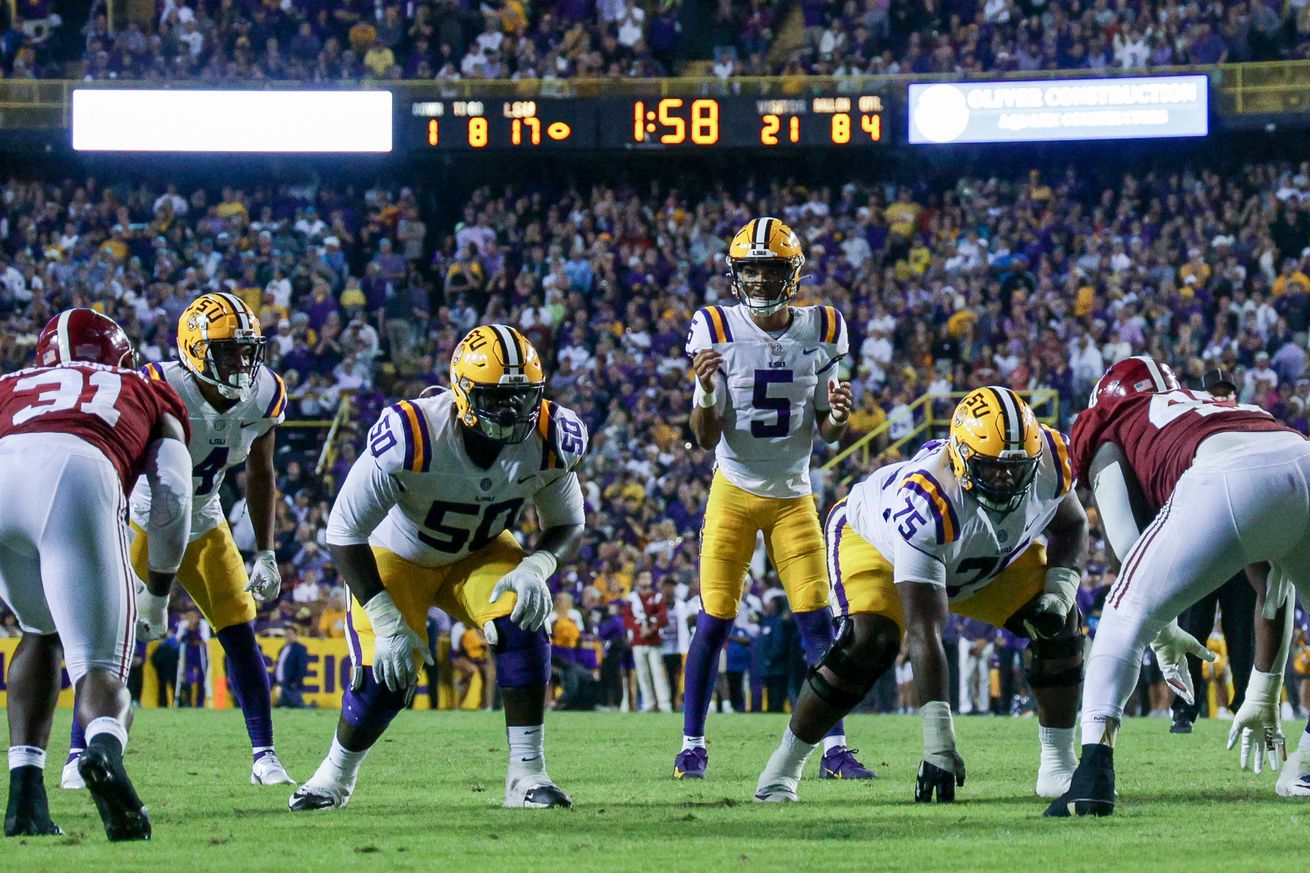 NCAA Football: Alabama at Louisiana State