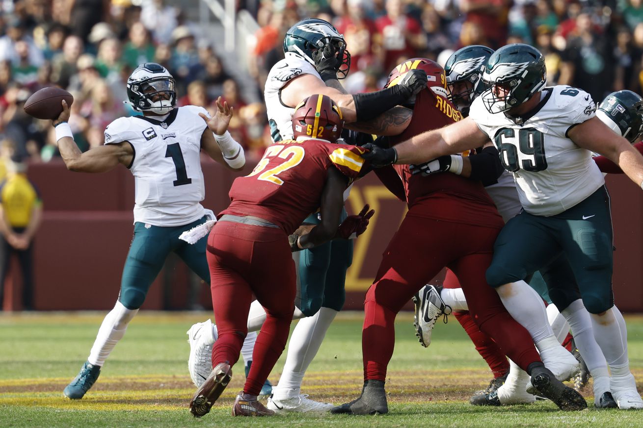 NFL: Philadelphia Eagles at Washington Commanders