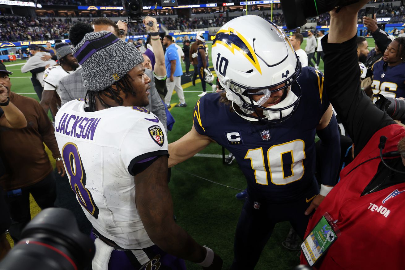 NFL: Baltimore Ravens at Los Angeles Chargers