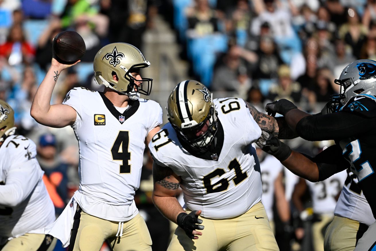 NFL: New Orleans Saints at Carolina Panthers