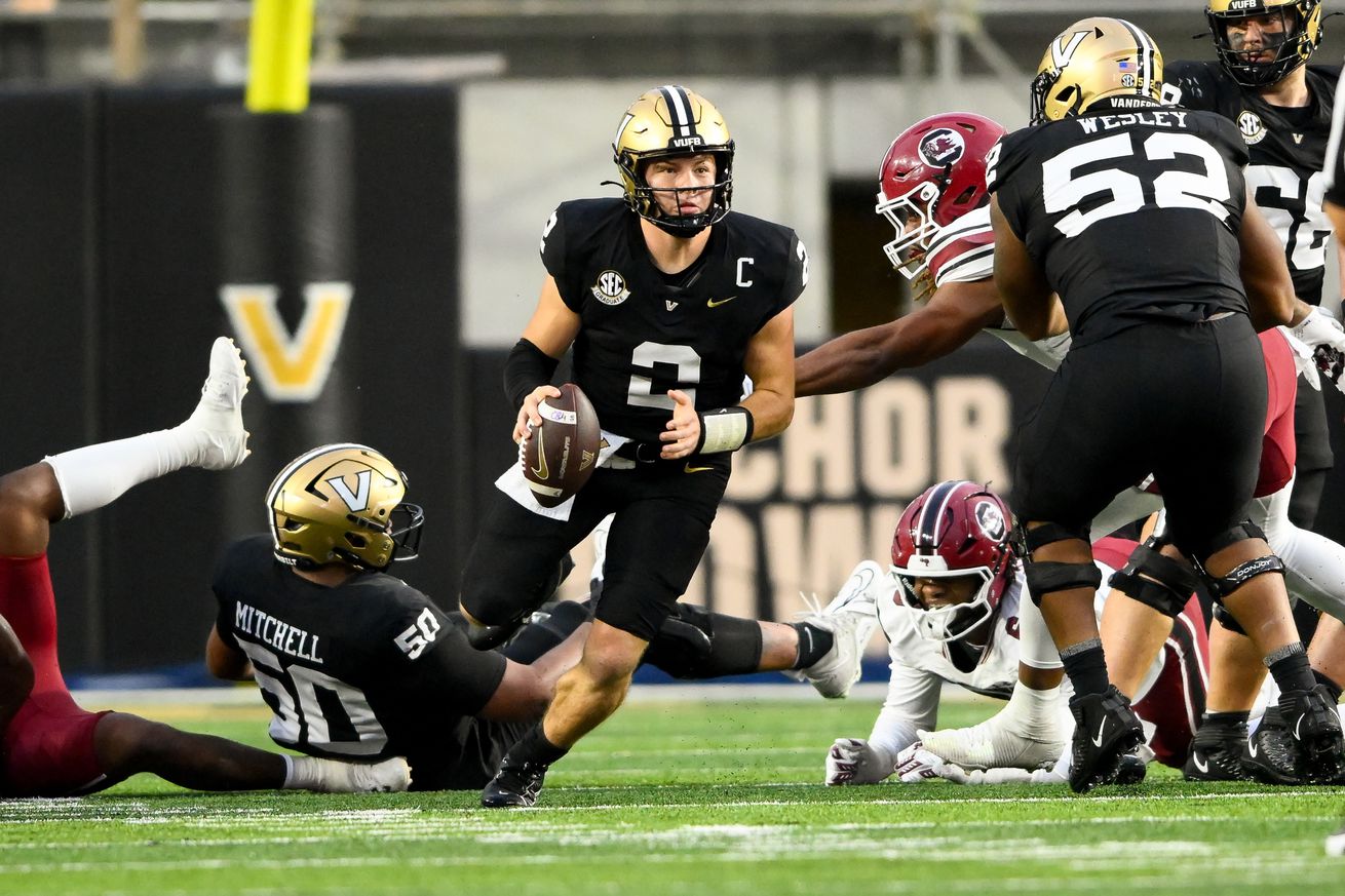 NCAA Football: South Carolina at Vanderbilt