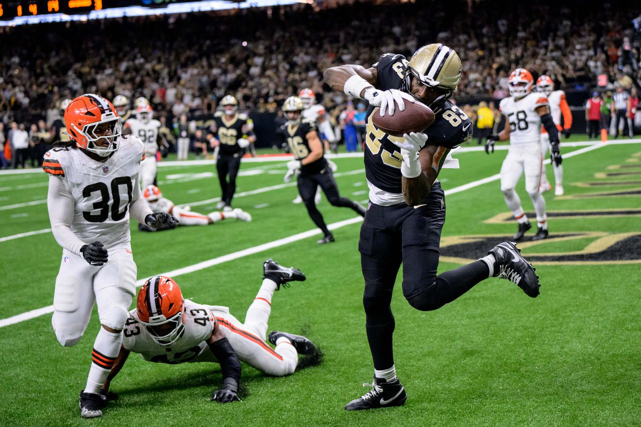 NFL: Cleveland Browns at New Orleans Saints