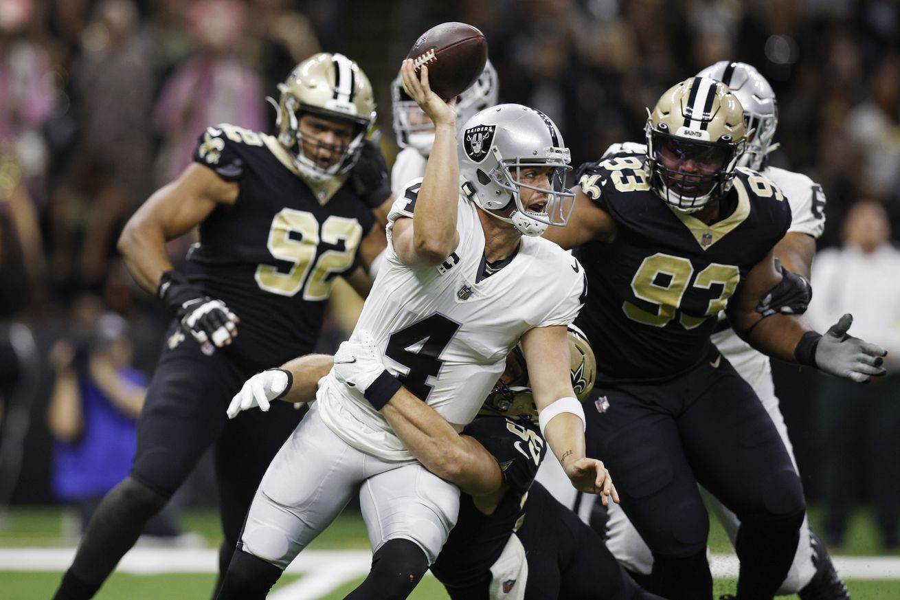 Las Vegas Raiders v New Orleans Saints