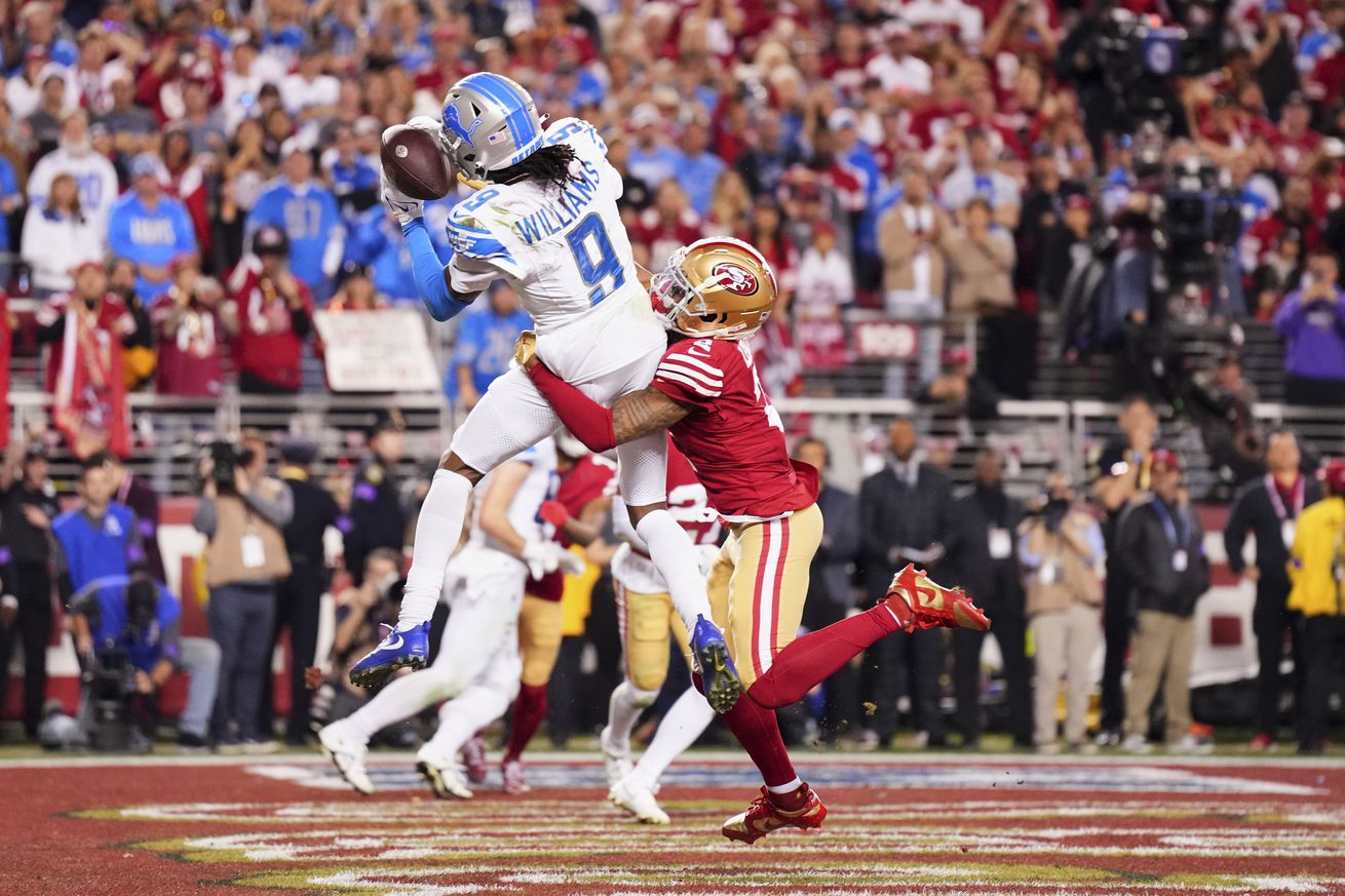 NFC Championship - Detroit Lions v San Francisco 49ers