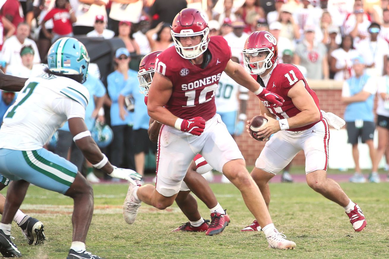 COLLEGE FOOTBALL: SEP 14 Tulane at Oklahoma