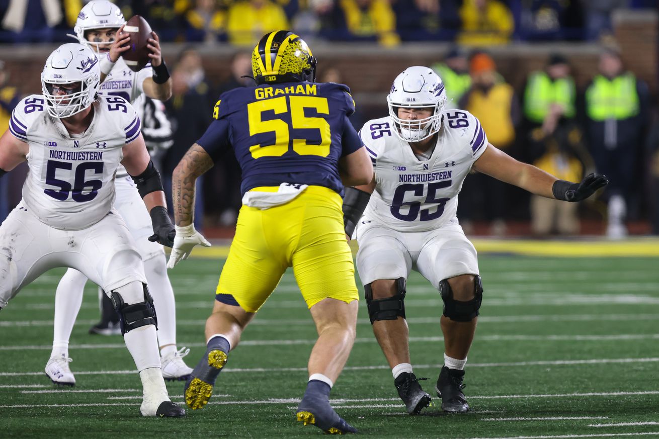 COLLEGE FOOTBALL: NOV 23 Northwestern at Michigan