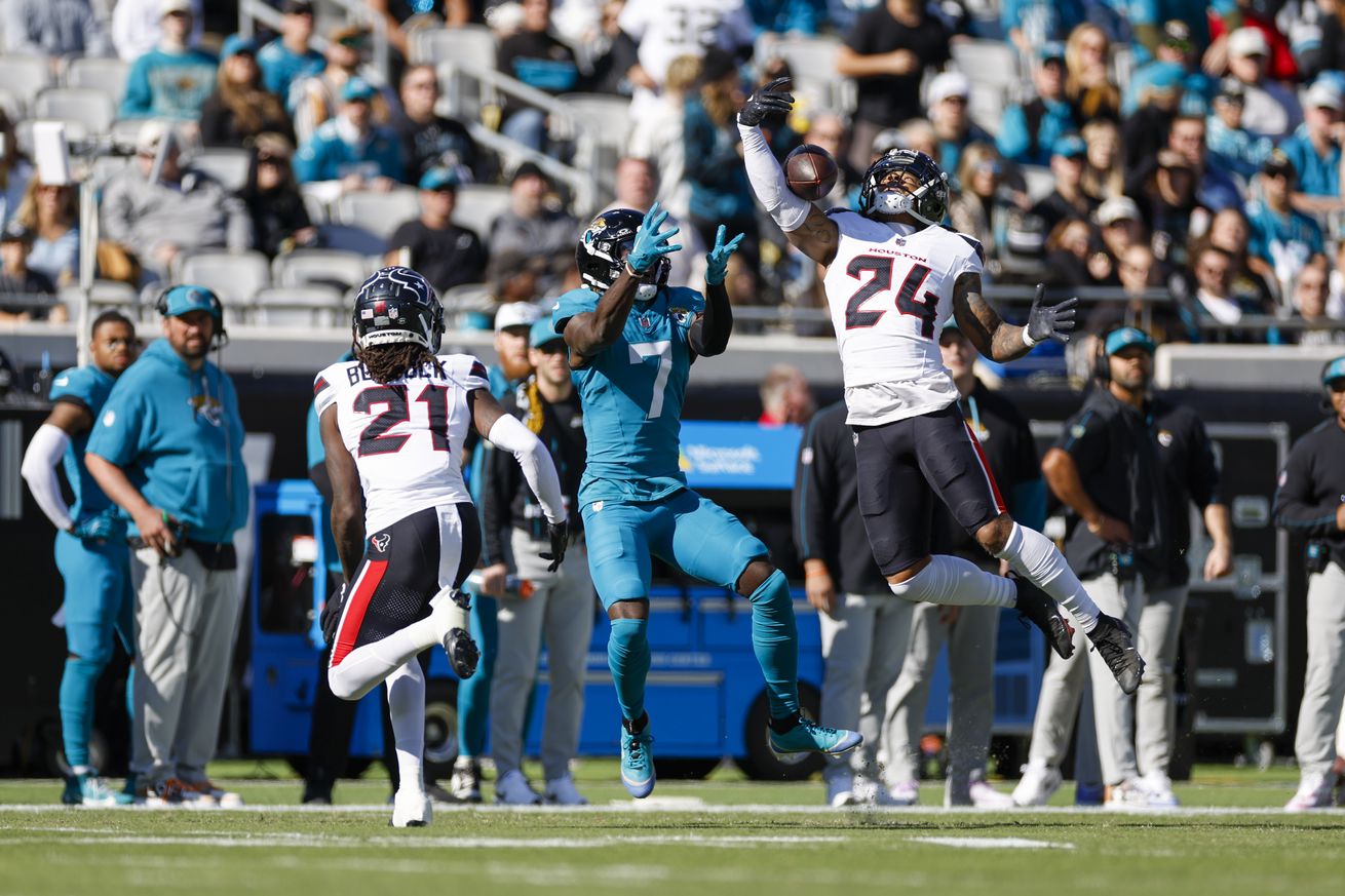 NFL: DEC 01 Texans at Jaguars