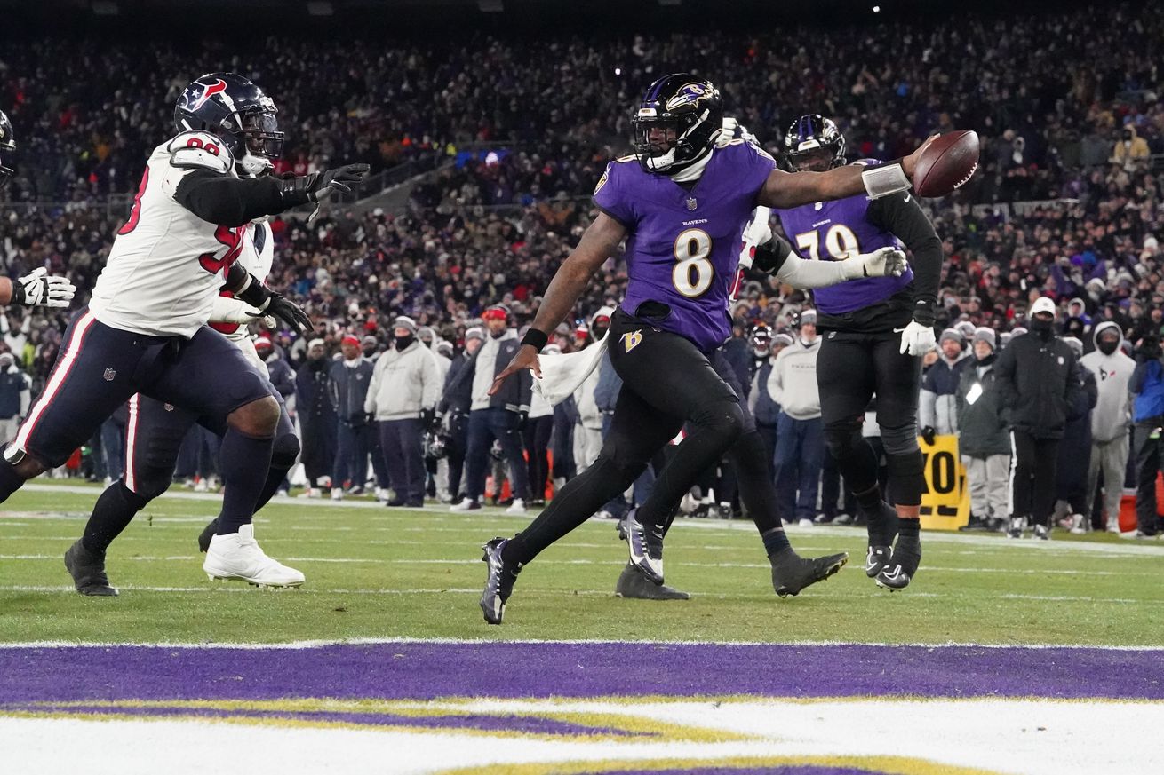 NFL: AFC Divisional Round-Houston Texans at Baltimore Ravens