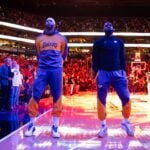 Los Angeles Lakers LeBron James and Anthony Davis