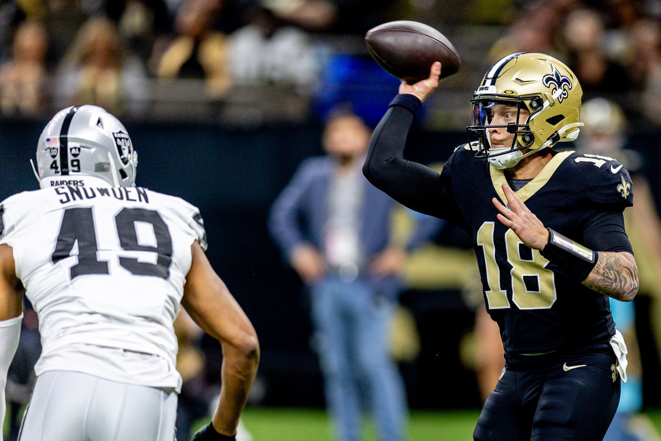 NFL: Las Vegas Raiders at New Orleans Saints