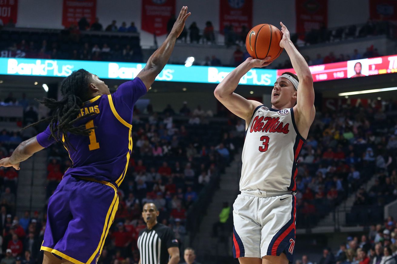 NCAA Basketball: Louisiana State at Mississippi